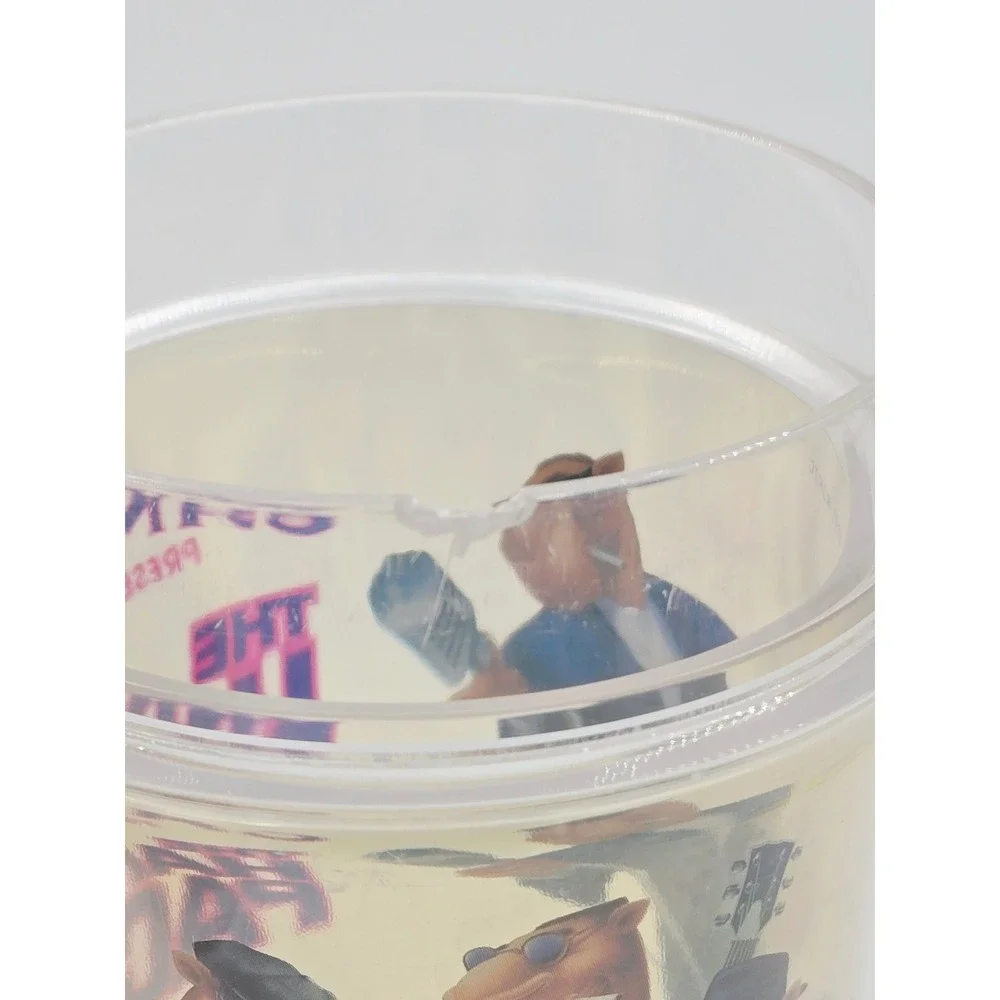 Vintage 1991 Joe Camel The Hard Pack Plastic Cups Set of 4 RJRTC Advertising